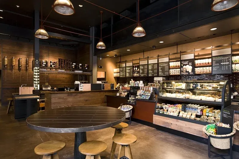 Food and beverage retail lighting application