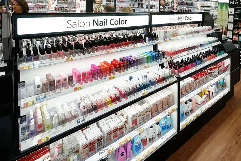 Beauty retail lighting application