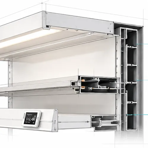 ARMOR retail fixture solution components