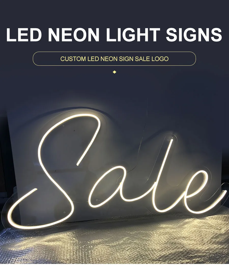 Custom LED Neon Sign SALE LOGO