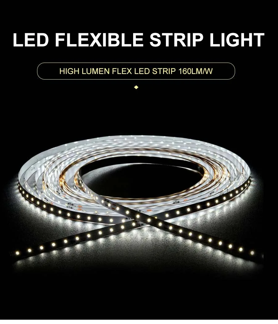 High Lumen Flex LED Strip 160lm/w