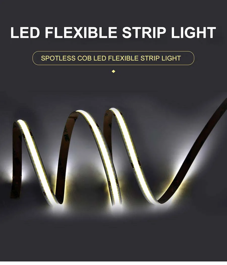 Spotless COB LED Flexible Strip Light