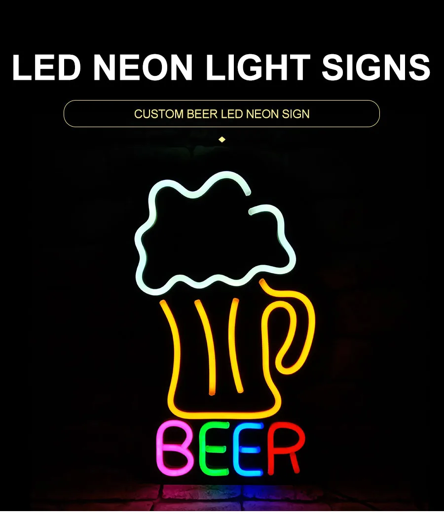 Custom Beer LED Neon Sign