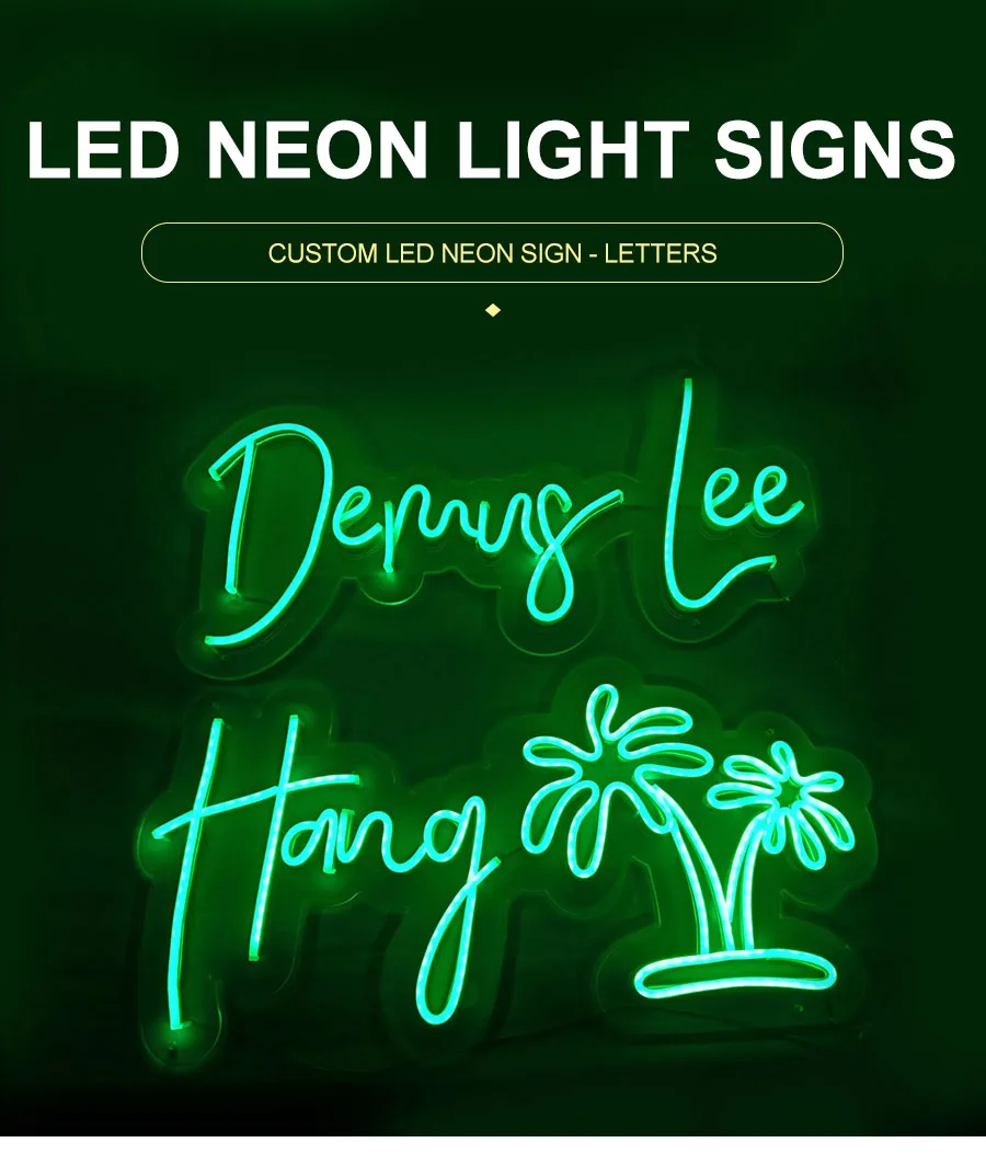 Custom LED Neon Sign - LETTERS