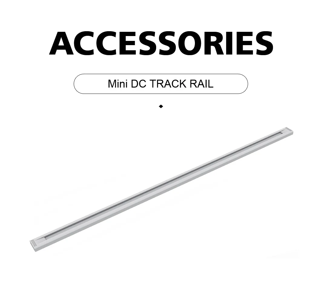 Mini Power Track System For Metal Shelf