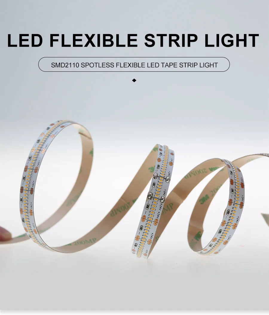 SMD2110 Spotless Fexible Led Tape Strip Light