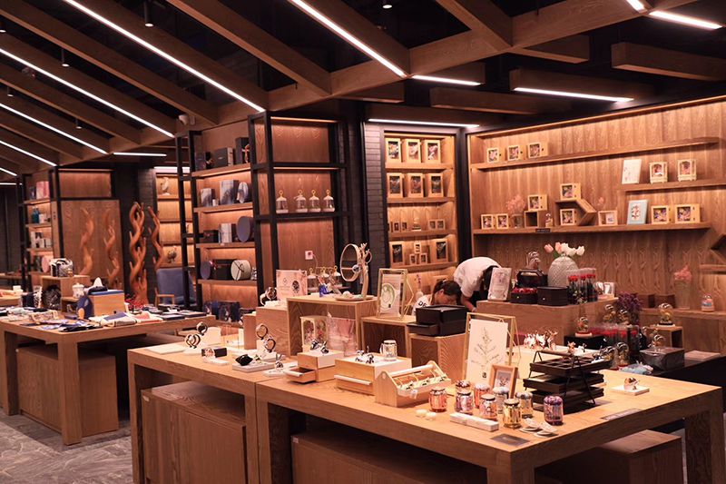 ShiJing Bookstore Linear Lighting