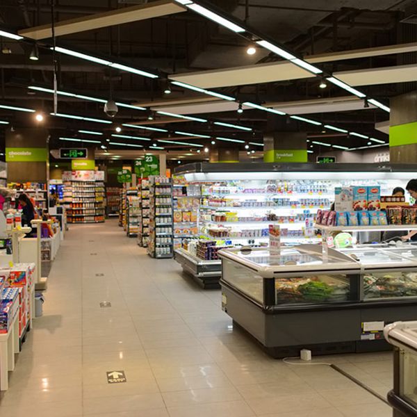 Linear Light for Supermarket project view 7