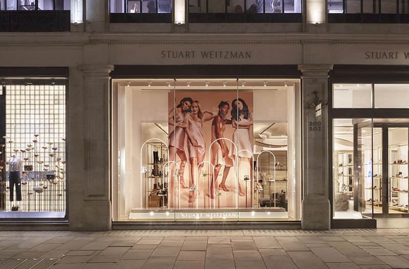 Stuart Weitzman Window Display