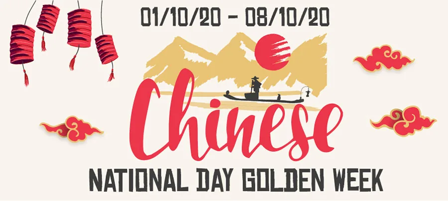 Chinese National Day and Mid Autumn Festival