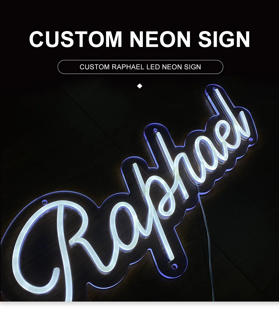 Custom Raphael LED Neon Sign
