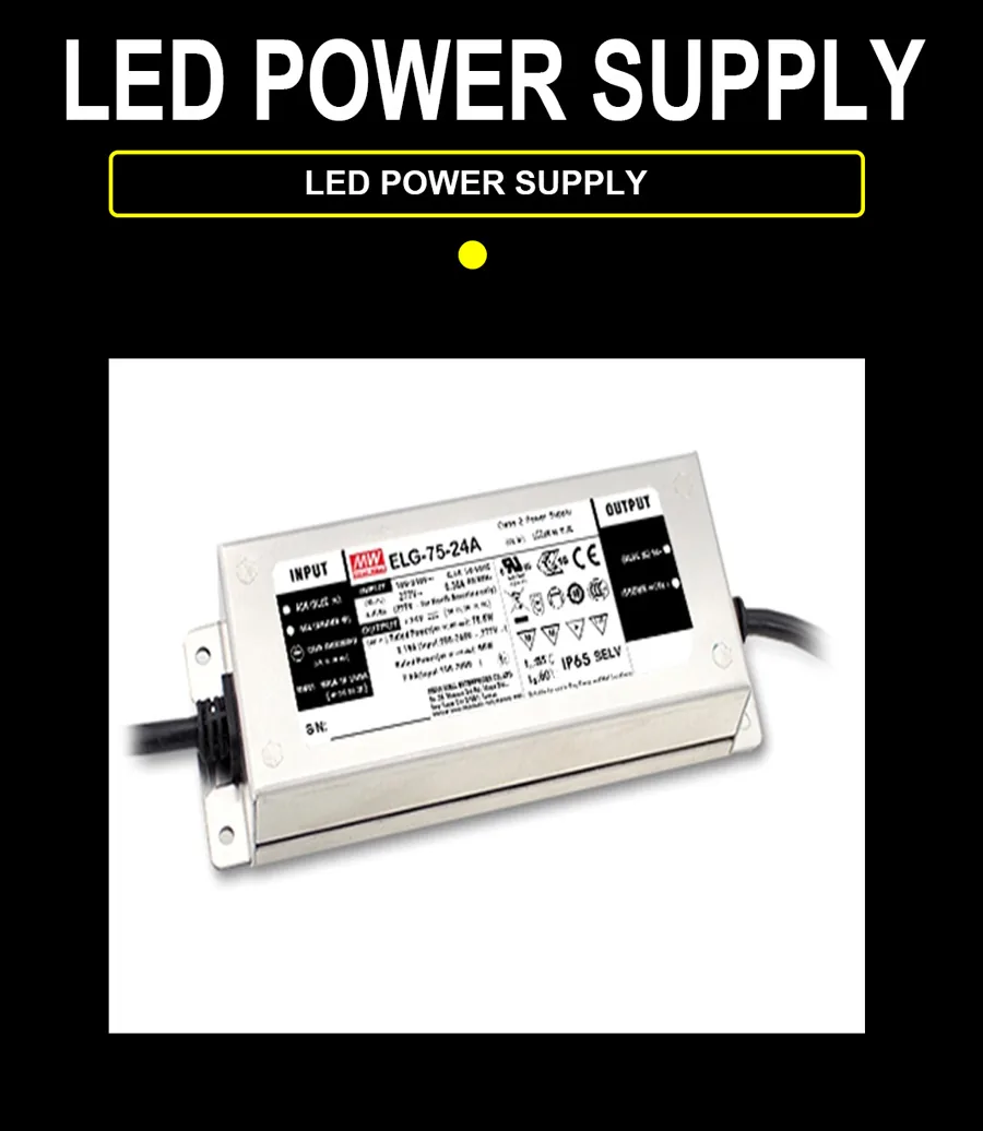 MEANWELL Power Supply -ELG-75