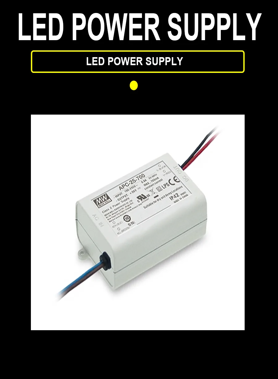 MEANWELL Power Supply -APC-25