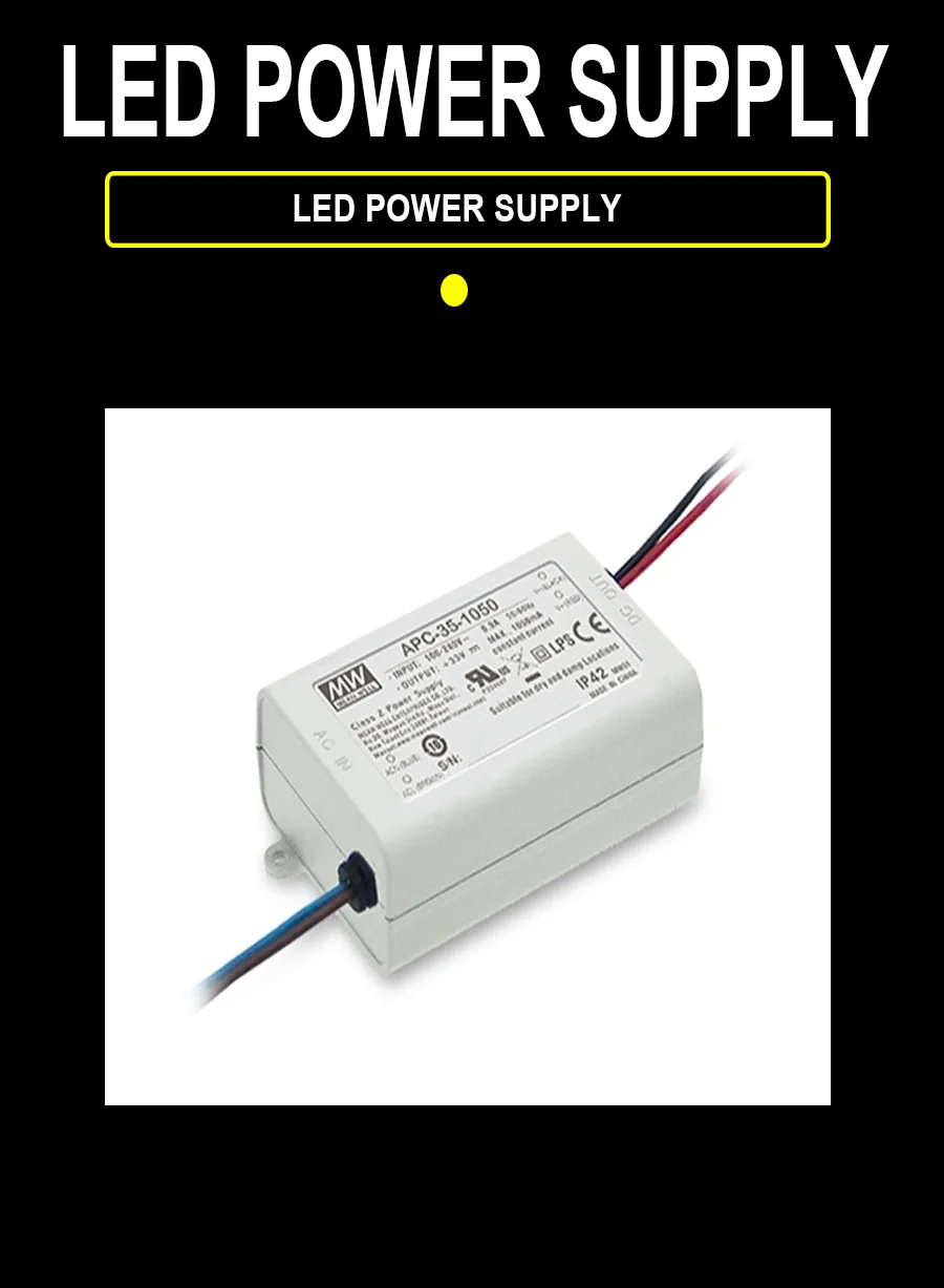 MEANWELL Power Supply -APC-35