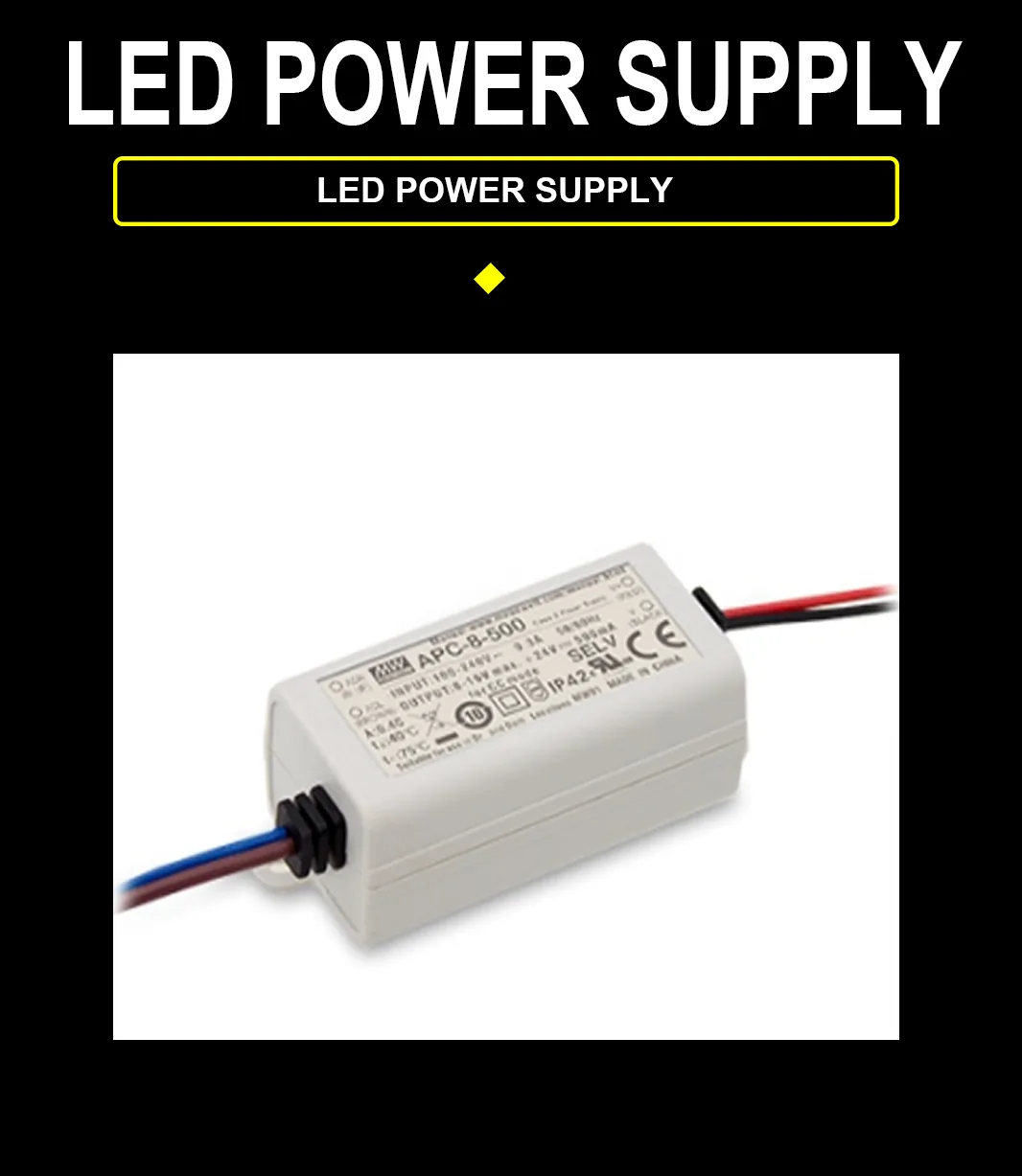 MEANWELL Power Supply - APC Series - 8