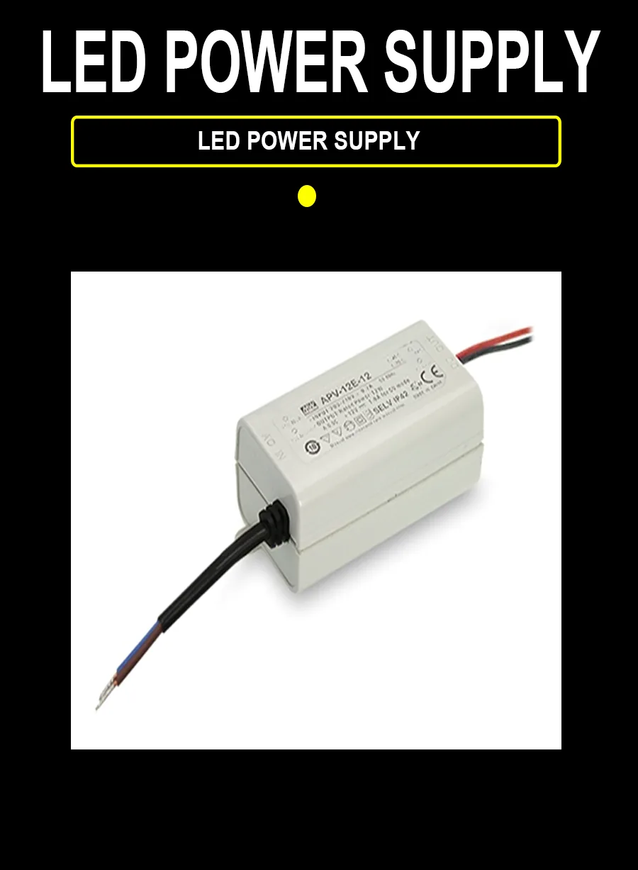 MEANWELL Power Supply -APV-12E
