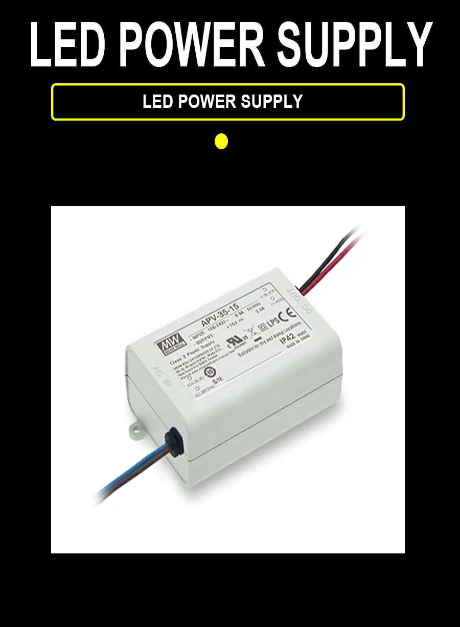MEANWELL Power Supply -APV-35