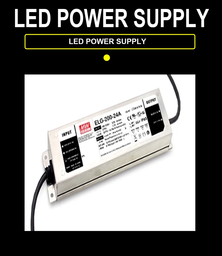 MEANWELL Power Supply -ELG200