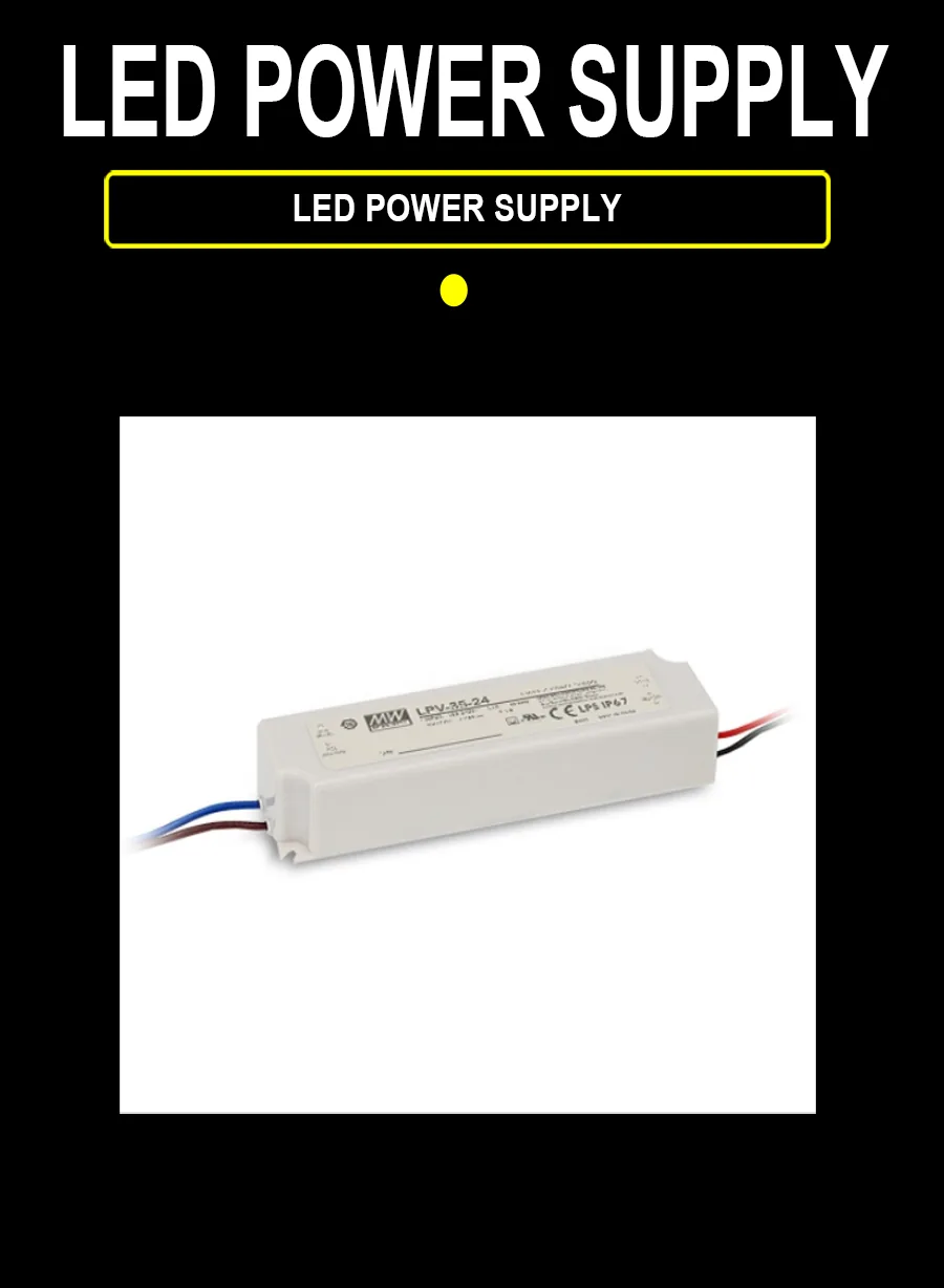MEANWELL Power Supply -HM-LPV35