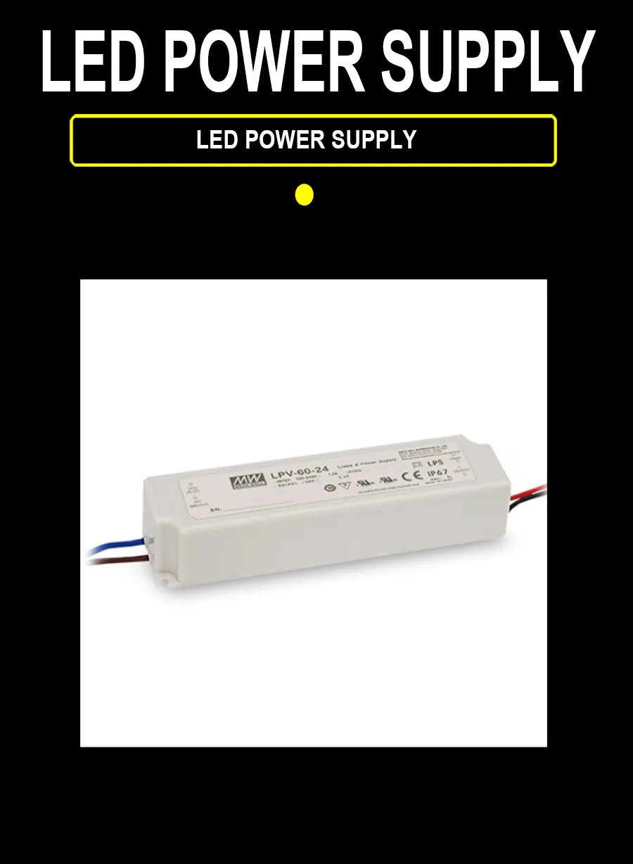 MEANWELL Power Supply -HM-LPV60