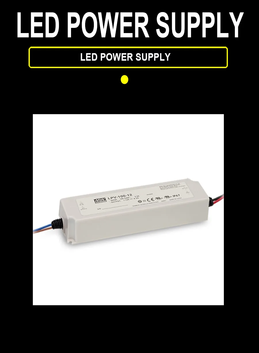 MEANWELL Power Supply -HM-LPV100