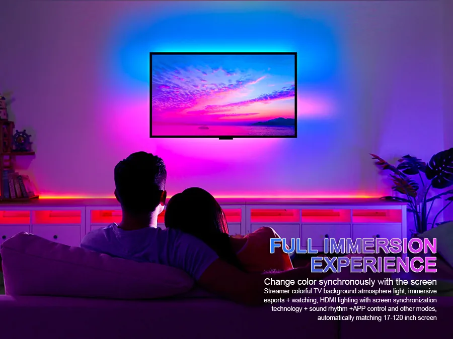 HM-HDMI Box with Lightstrips