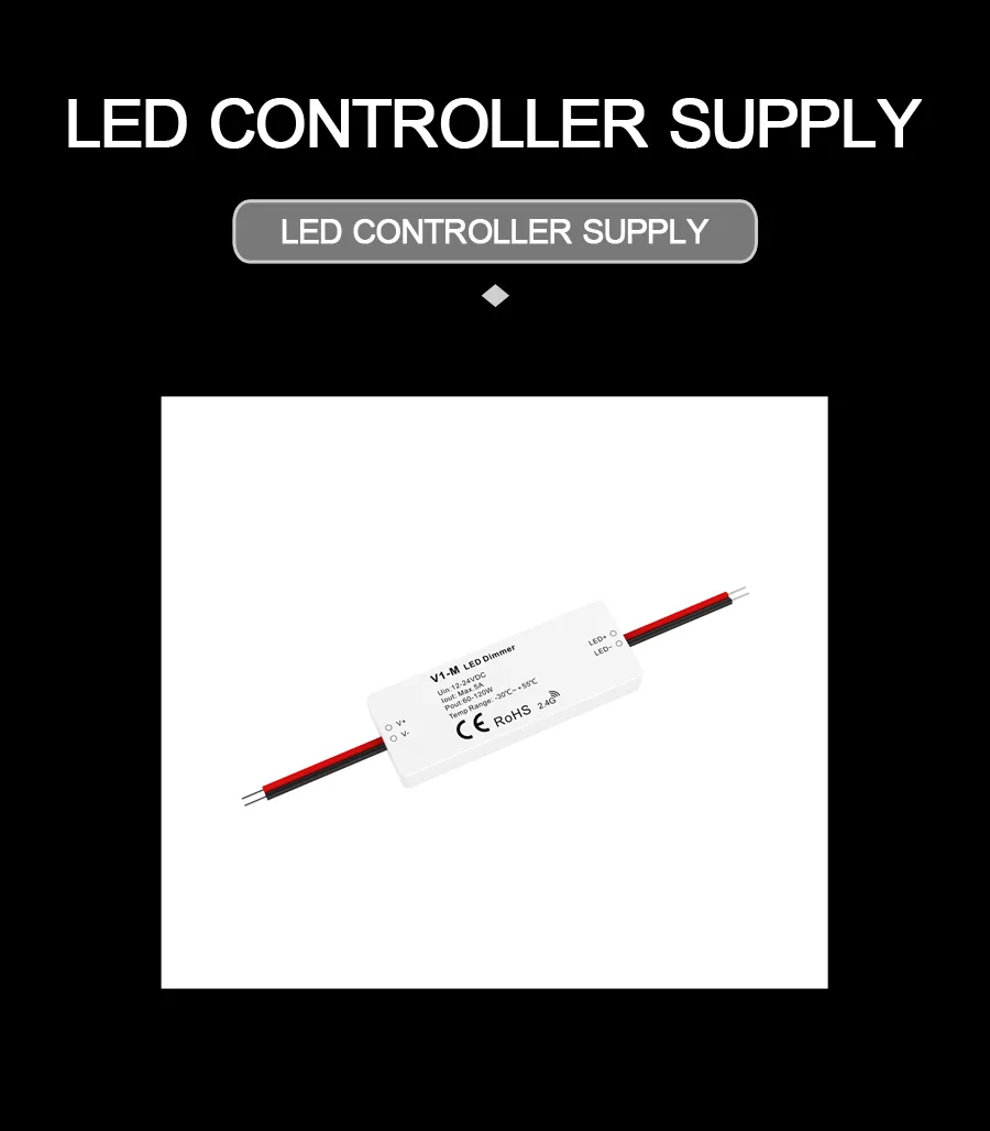 HM-V1-WD LED Controller Supply — RF Dimming