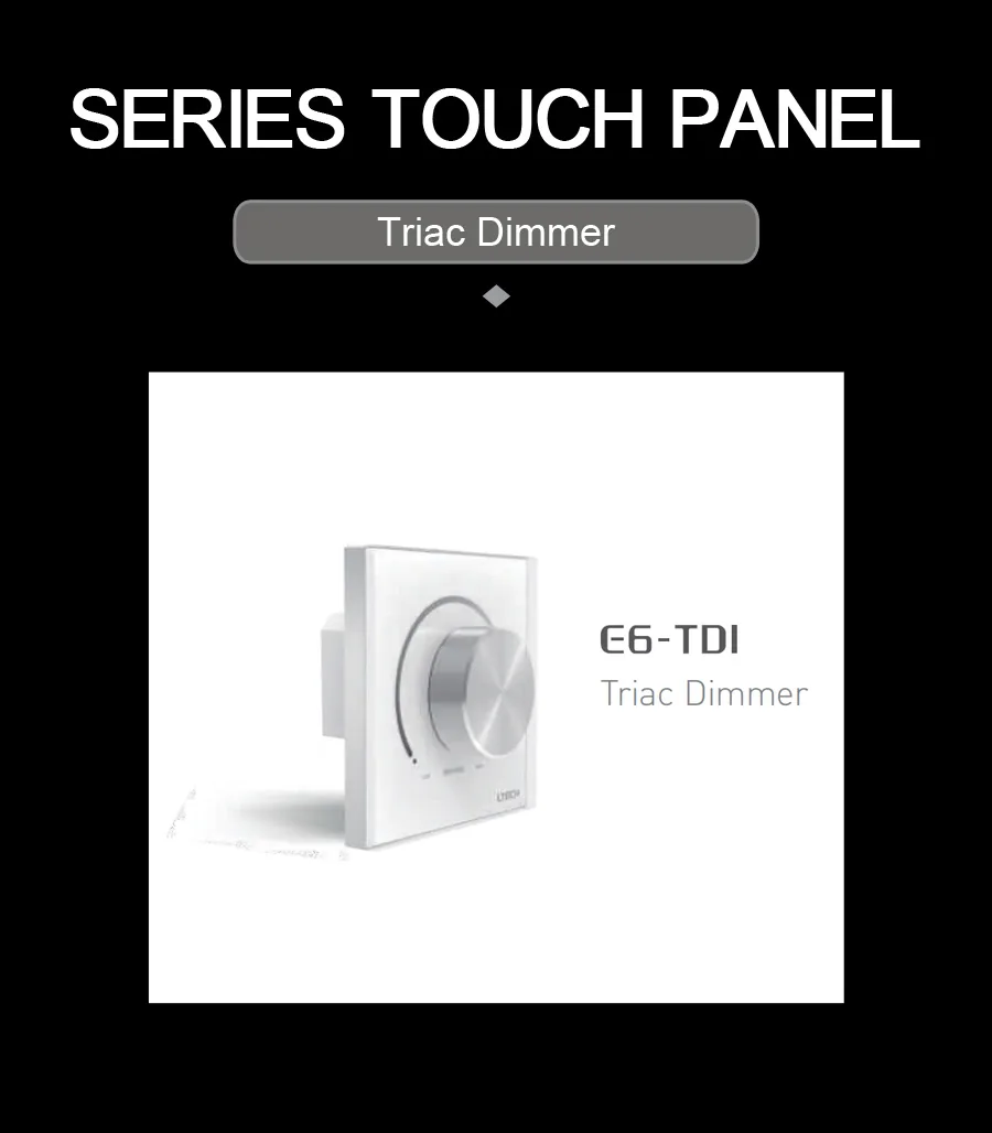 LTECH Triac Dimmer-HM-E6-TD1