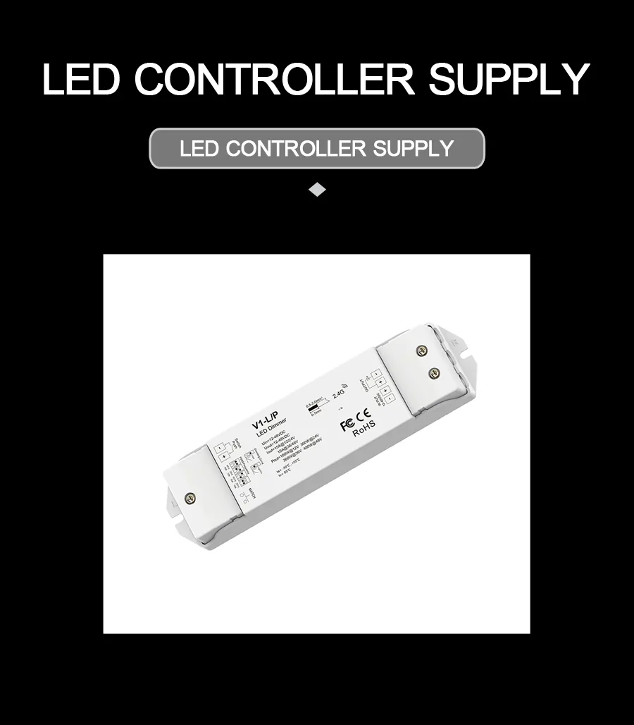 HM-V1-W LED Controller Supply — 12–24V / 75W