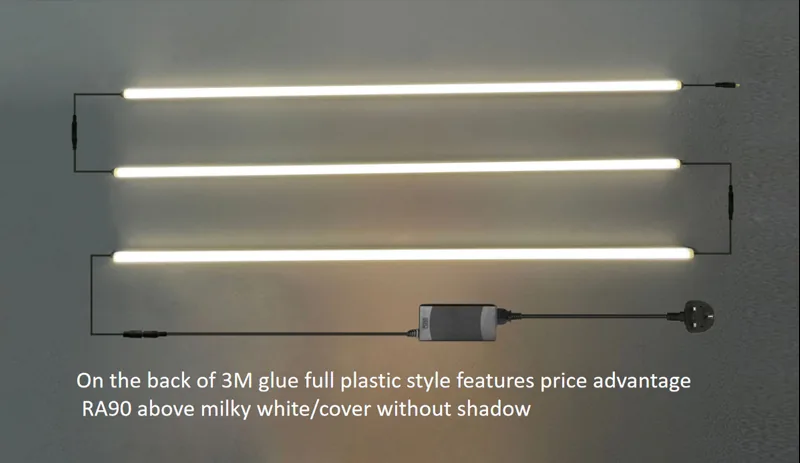 New 15*11 Plastic Rigid  Bar On The Back LED