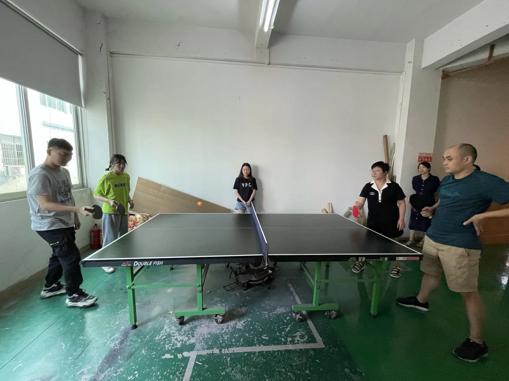 The joy group builds the ball skill big competition
