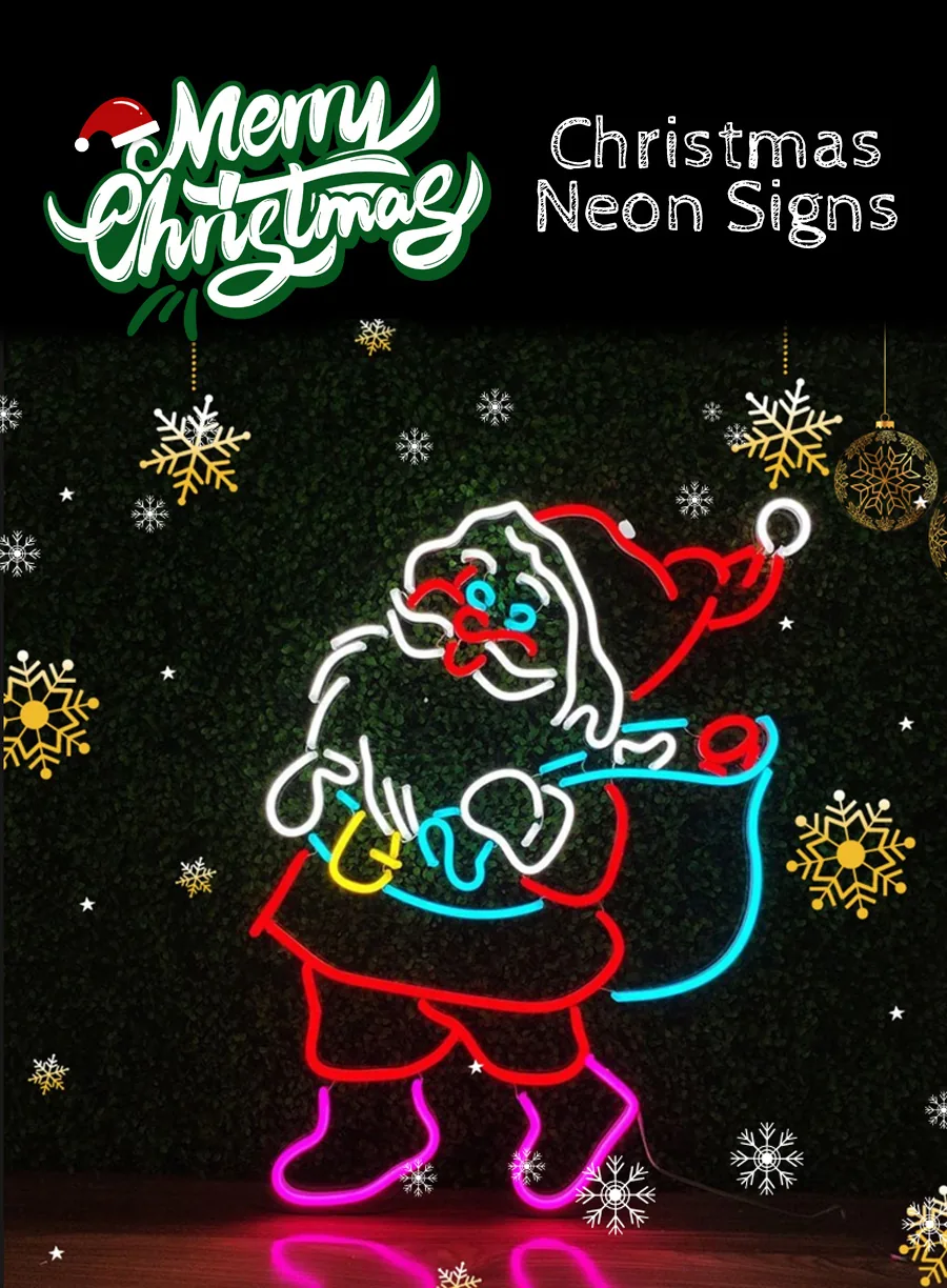 Custom Christmas Neon Signs