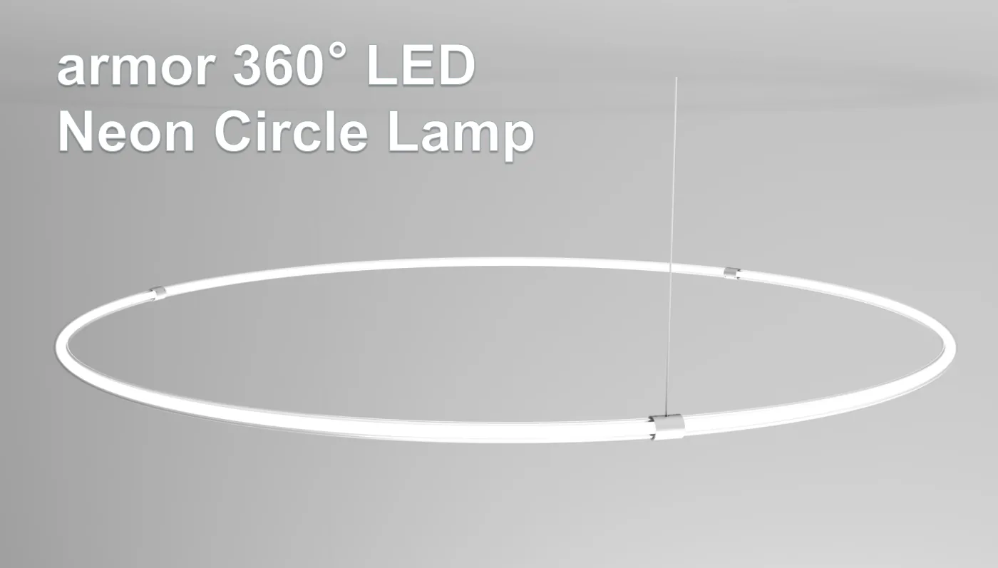 armor 360° LED  Neon Circle Lamp