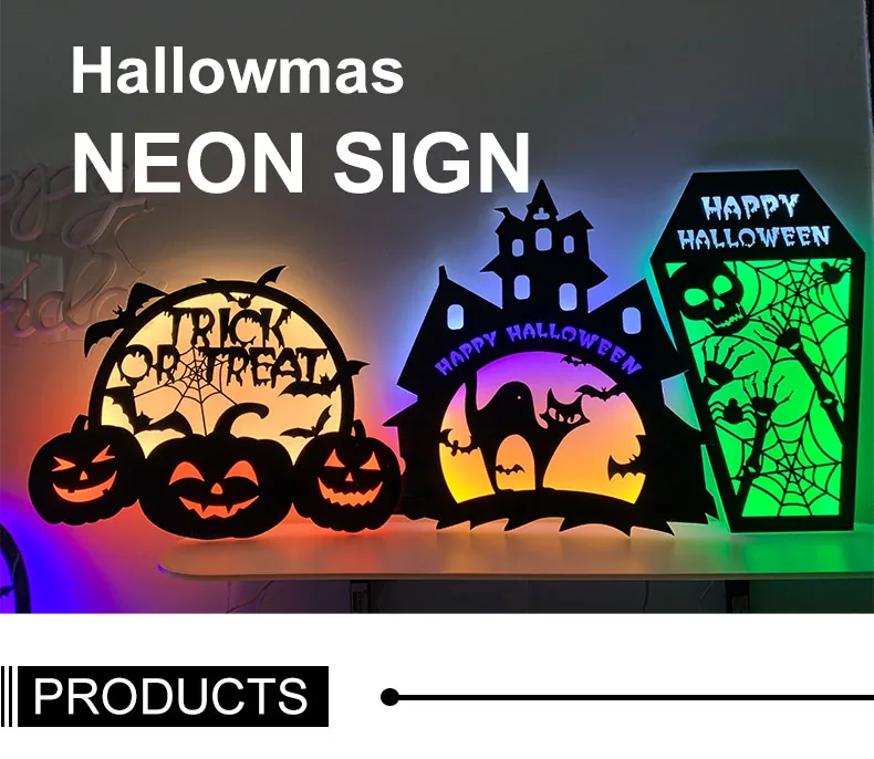 Custom Halloween LED Neon Sign