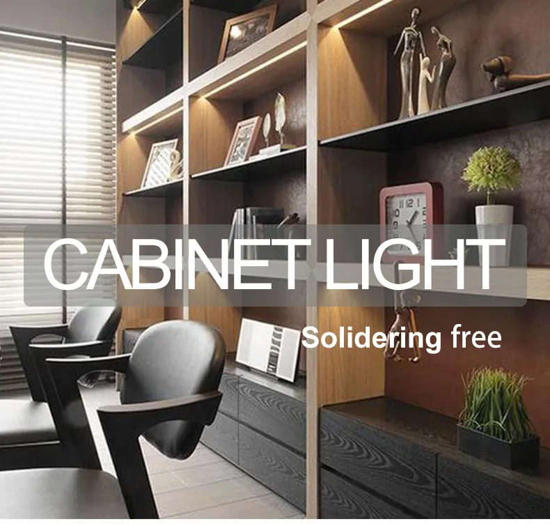Solder-Free LED Cabinet Light