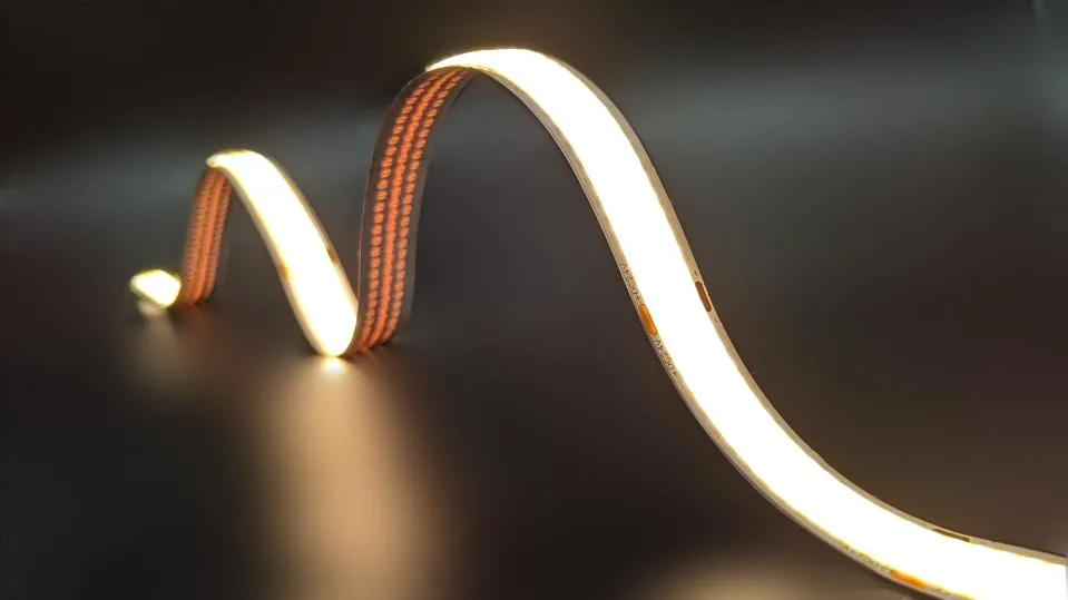 High Brightness DC24V Flexible COB LED Strip Light