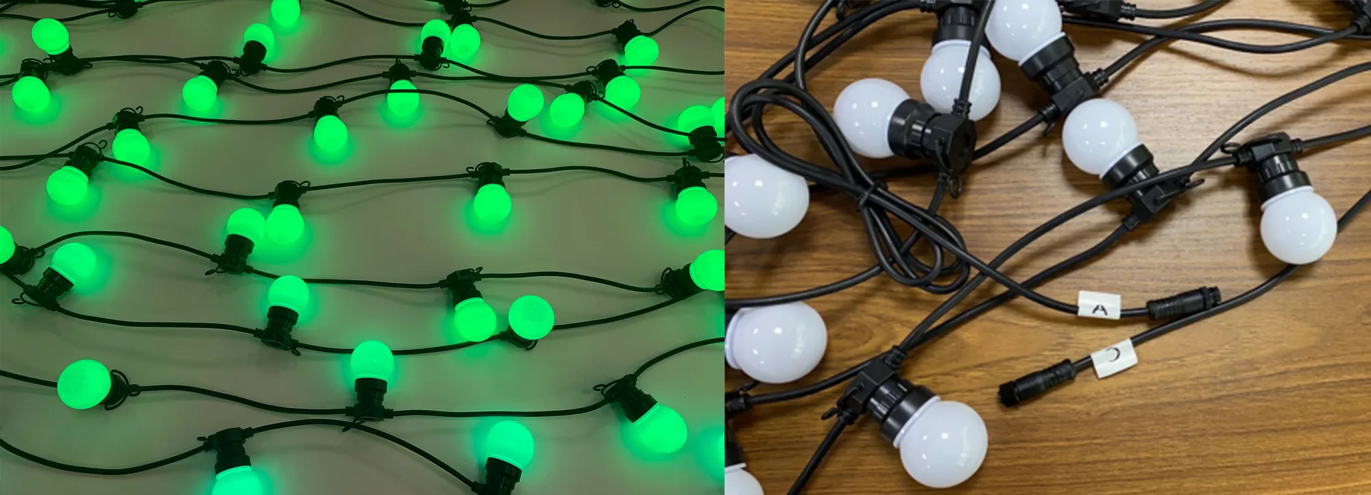 Holiday Wedding Decoration Vintage Winter Outdoor Christmas LED Light Bulb