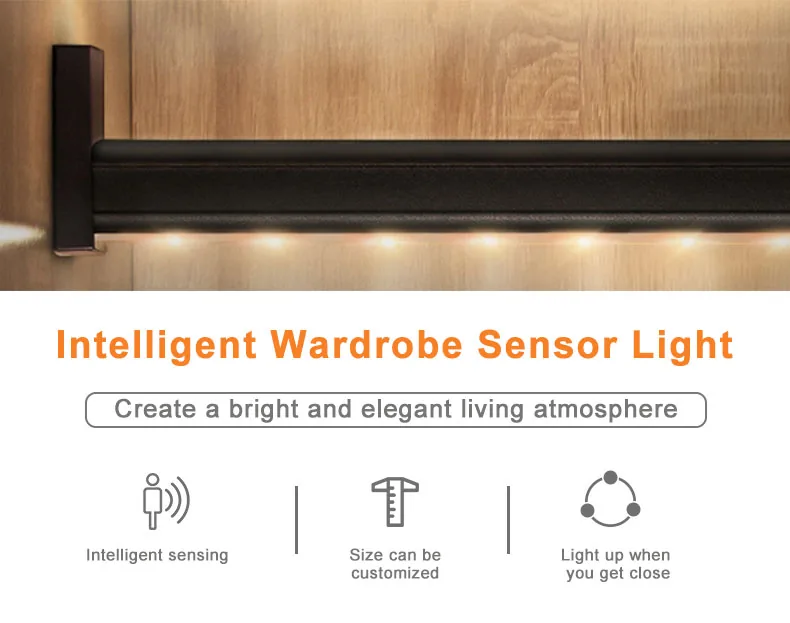 Intelligent Wardrobe Sensor Light