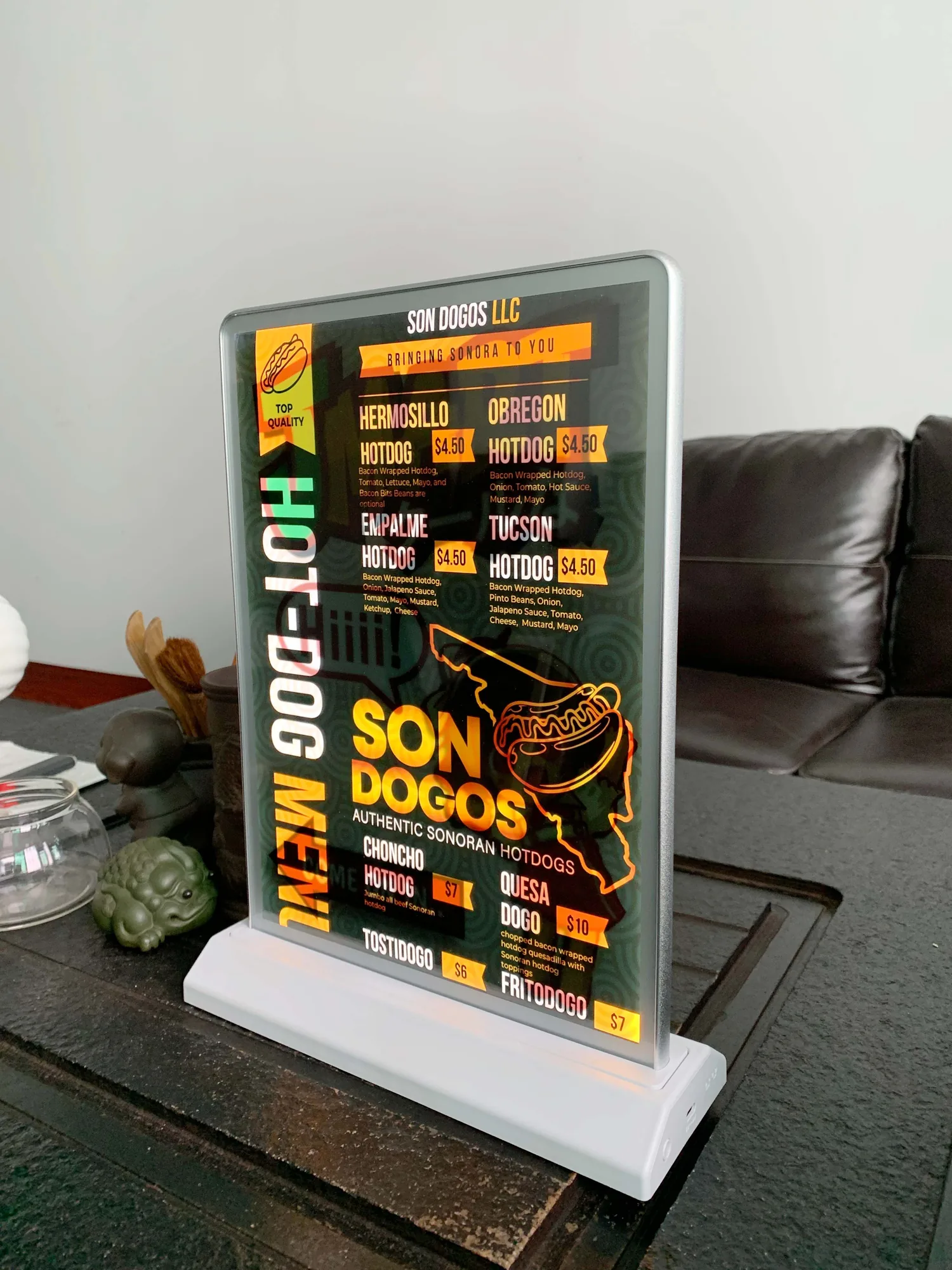 I'm never Buying A4 double-sided rechargeable light box！No need to plug it in！