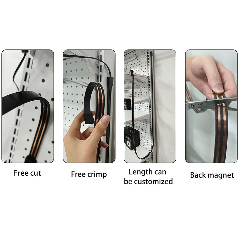 Flexible Magnetic Power Track System: The Best Lighting Solution for Retail Displays & Shelving