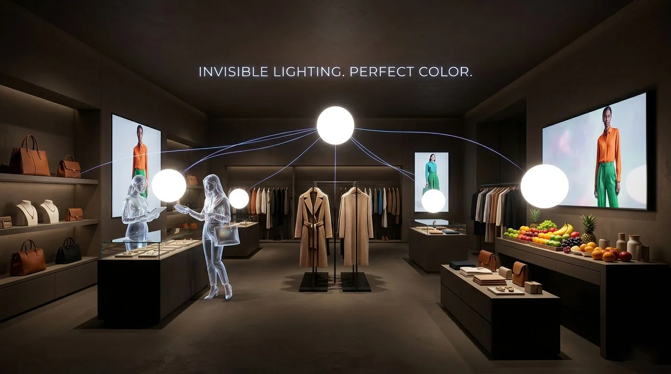 In the world of luxury and high-end retail, there is a paradox: the best lighting is often the kind that makes you "not see." If you walk into a LEGO flagship store or a Lancôme counter, what first catches your eye is the vitality of the products themselves, n
