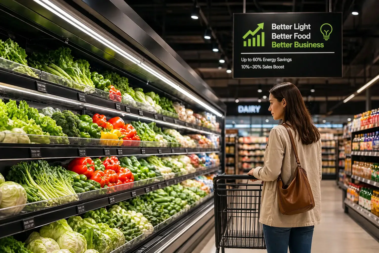 Supermarket Shelf Lighting: Sell More Stuff While Burning Less Cash on Electricity