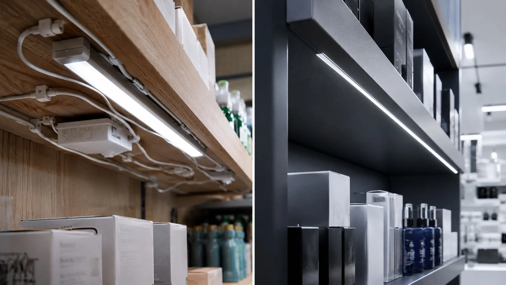 Retrofit Guide: Replacing Wired Shelf Lighting with Wireless Track Systems