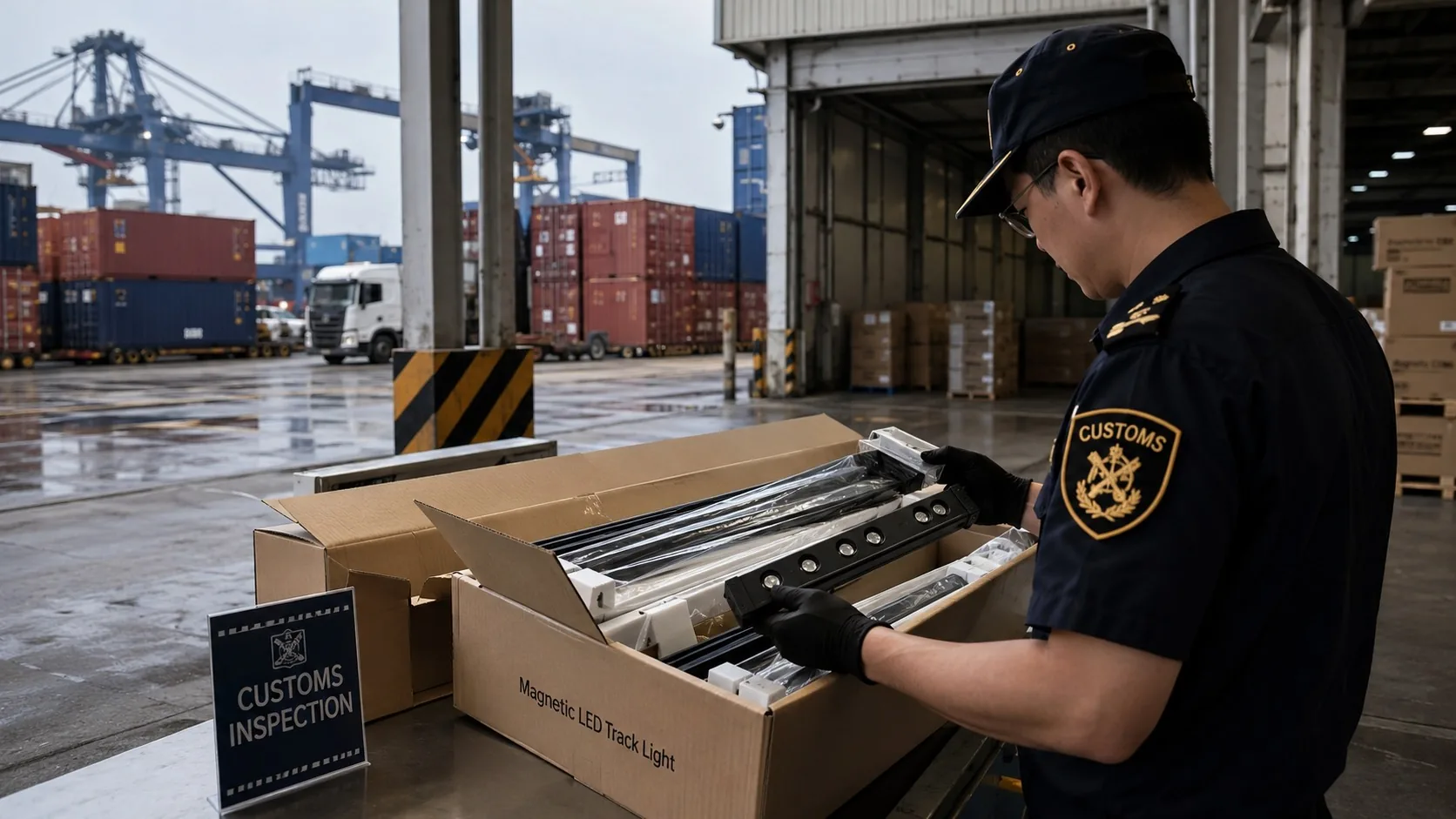 China Customs Intensifies Magnetic Product Inspections — Impact on Magnetic Track and Shelf Lighting