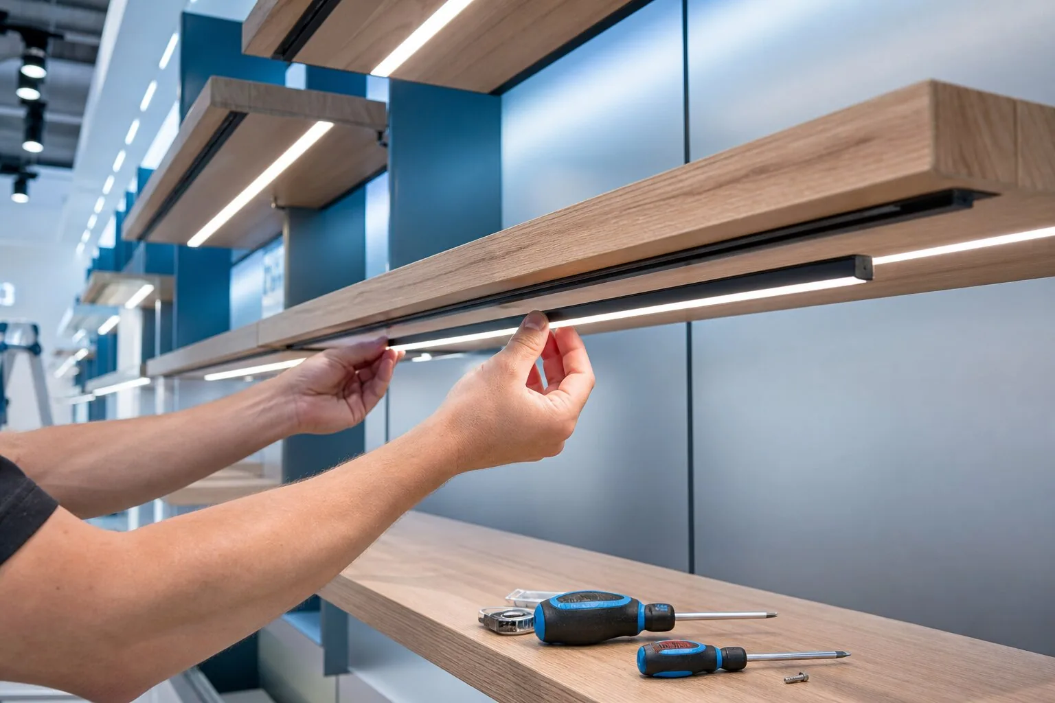 LED Shelf Lighting Installation: A Step-by-Step Guide for Retailers